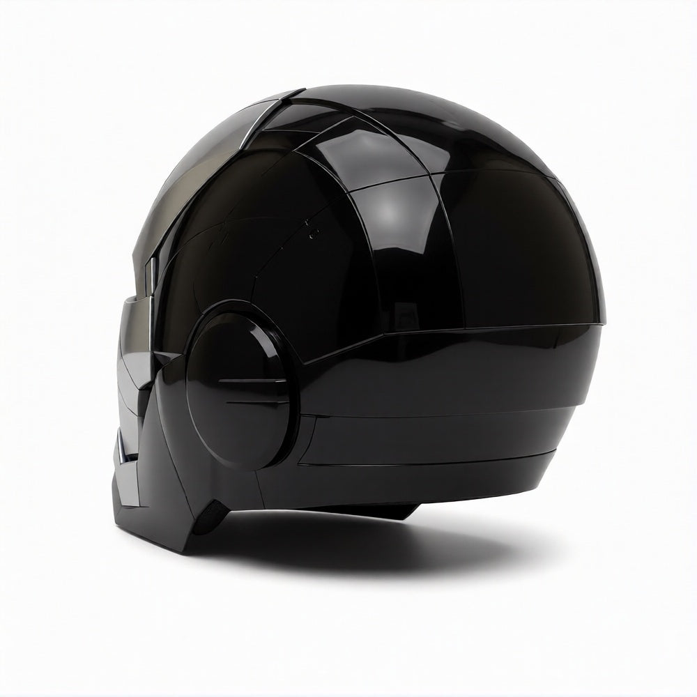 Black/Silver Iron Man MK5 Helmet (With Jarvis)