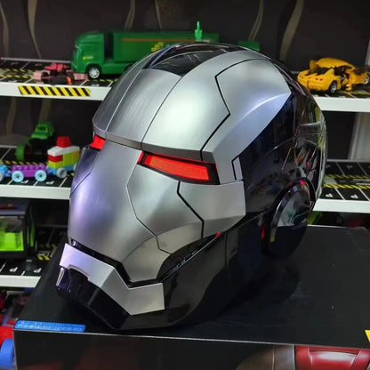 (NEW) Iron Man Helmet CUSTOM COLORS Electric Helmet Voice Controlled With Retractable Mask