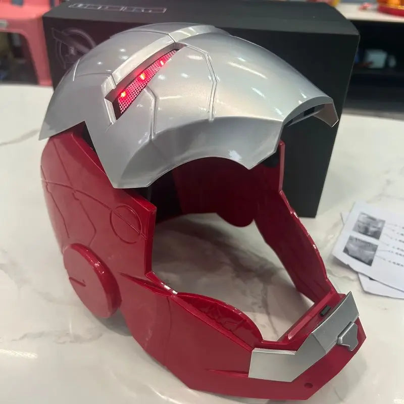 Marvel Iron Man Helmet Electric Toy Mask Automatic Model