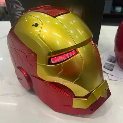 Marvel Iron Man Helmet Electric Toy Mask Automatic Model