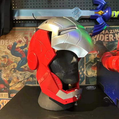 Marvel Iron Man Helmet Electric Toy Mask Automatic Model