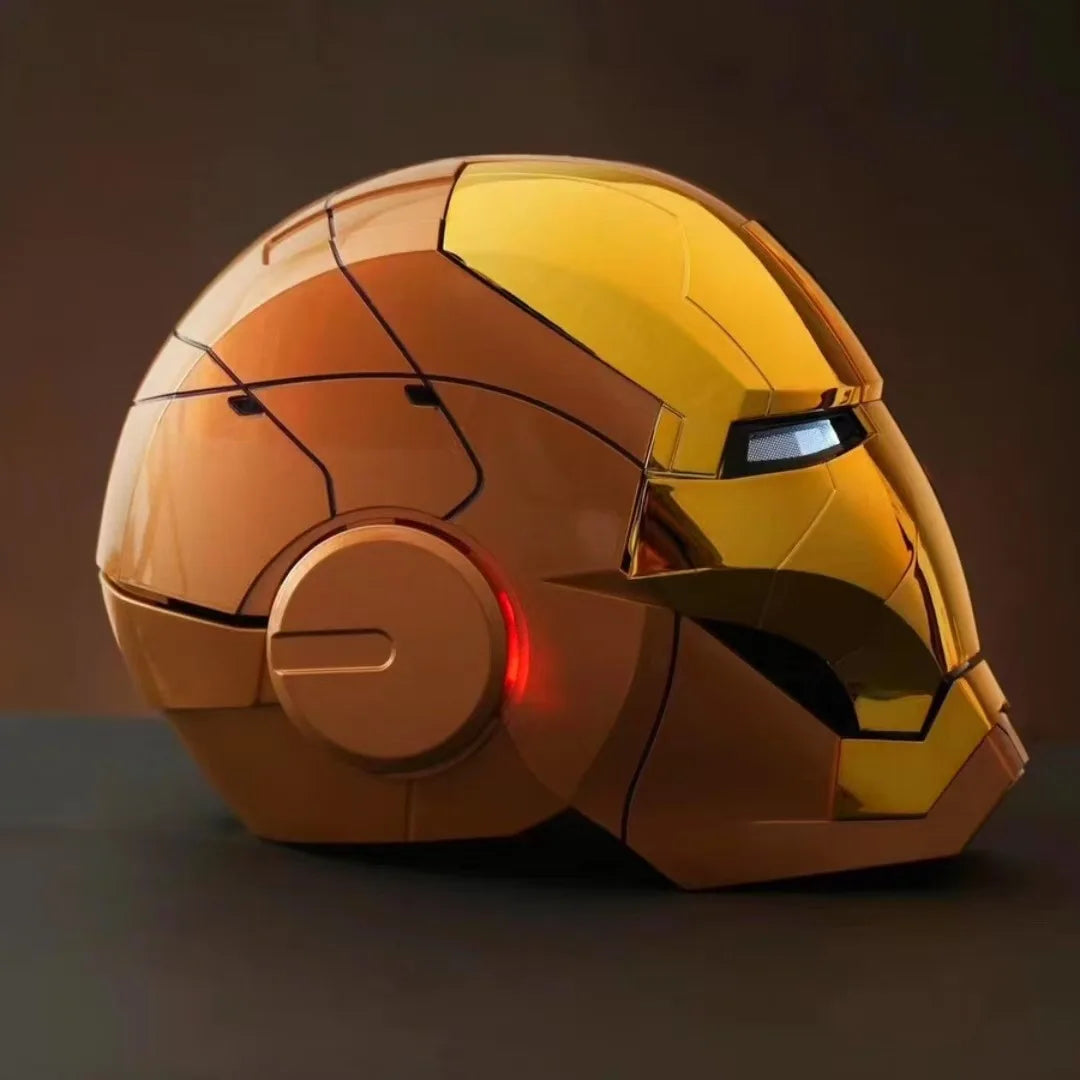 (NEW) Iron Man Helmet CUSTOM COLORS Electric Helmet Voice Controlled With Retractable Mask