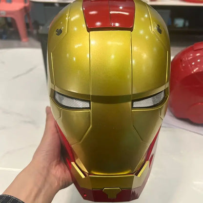 Marvel Iron Man Helmet Electric Toy Mask Automatic Model