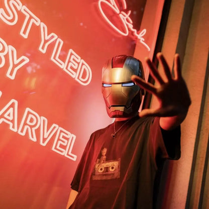 (NEW) Iron Man Helmet CUSTOM COLORS Electric Helmet Voice Controlled With Retractable Mask