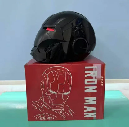 (NEW) Iron Man Helmet CUSTOM COLORS Electric Helmet Voice Controlled With Retractable Mask