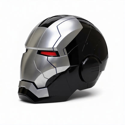 Black/Silver Iron Man MK5 Helmet (With Jarvis)