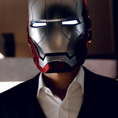 (NEW) Iron Man Helmet CUSTOM COLORS Electric Helmet Voice Controlled With Retractable Mask