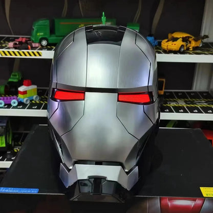 (NEW) Iron Man Helmet CUSTOM COLORS Electric Helmet Voice Controlled With Retractable Mask