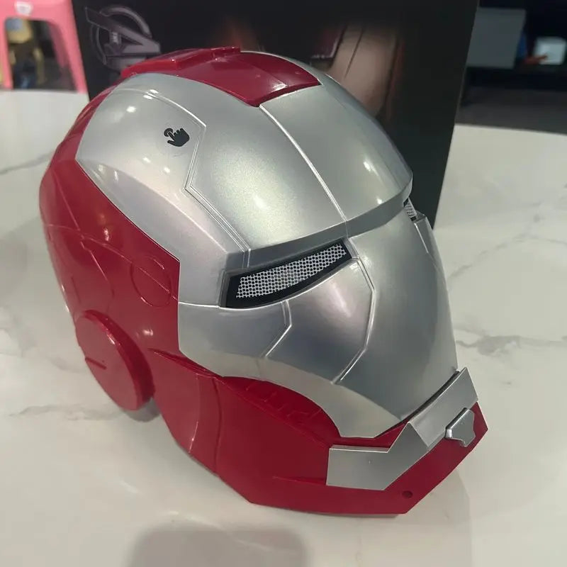 Marvel Iron Man Helmet Electric Toy Mask Automatic Model