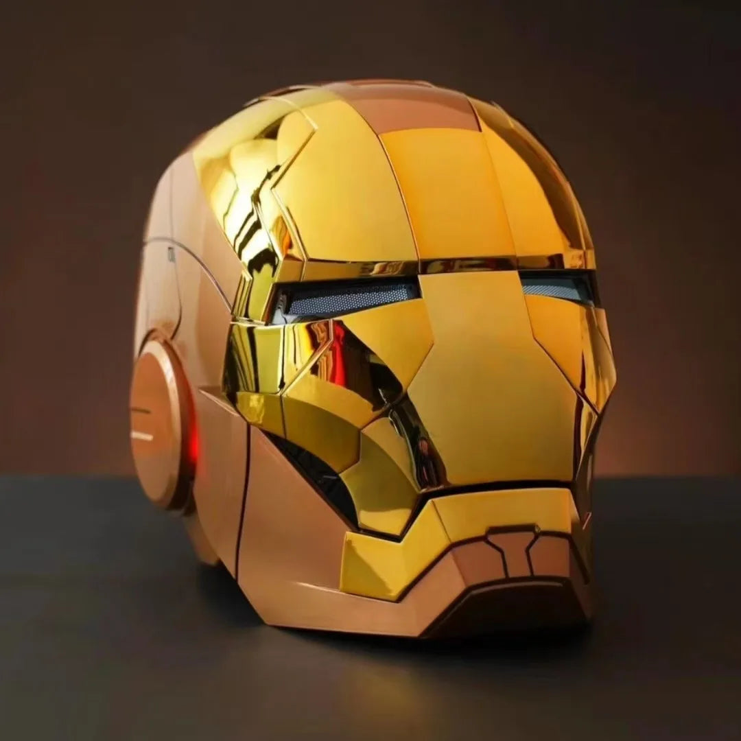 (NEW) Iron Man Helmet CUSTOM COLORS Electric Helmet Voice Controlled With Retractable Mask