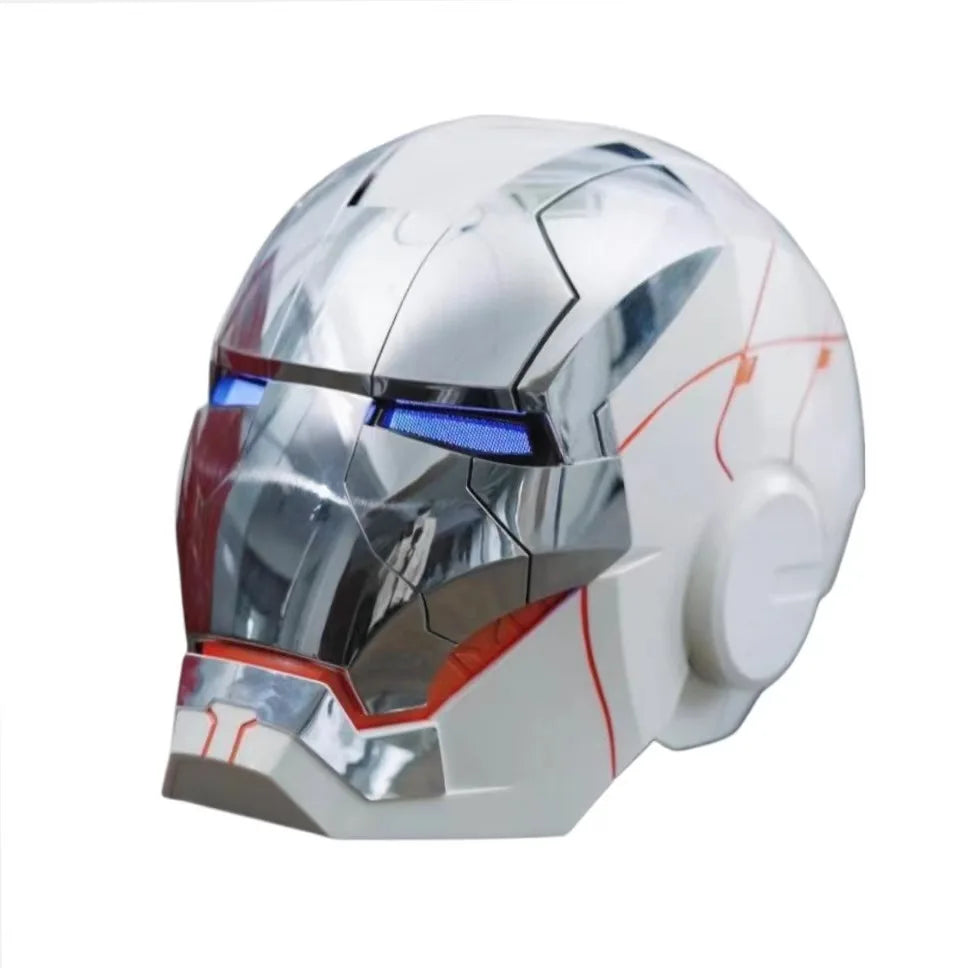 (NEW) Iron Man Helmet CUSTOM COLORS Electric Helmet Voice Controlled With Retractable Mask