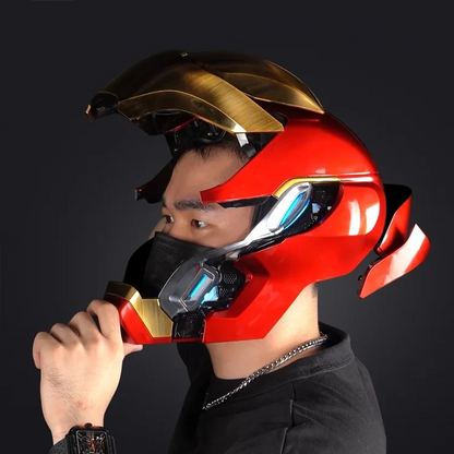Iron Man Mk50 Collectible Helmet 1:1 Scale Remote, Touch & Voice Control
